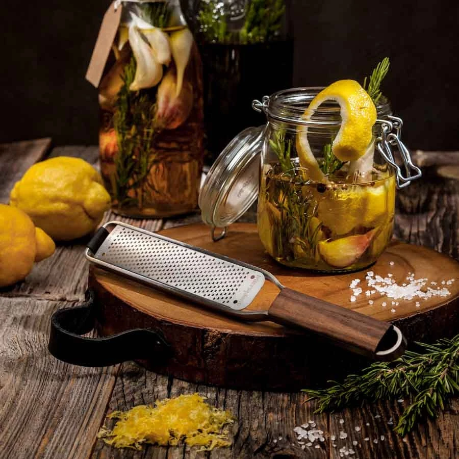 Master Series Walnut Microplane Zester 6 Master Series Walnut Microplane Zester - Image 4