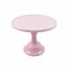 Mosser Glass Pink Milk Glass Cake Stand 10" -Best Kitchenware Shop mosser glass 10 cake stand in crown tuscan pink