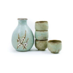 Sakura Blossom Sake Set -Best Kitchenware Shop sakura sake set smooth tower 2