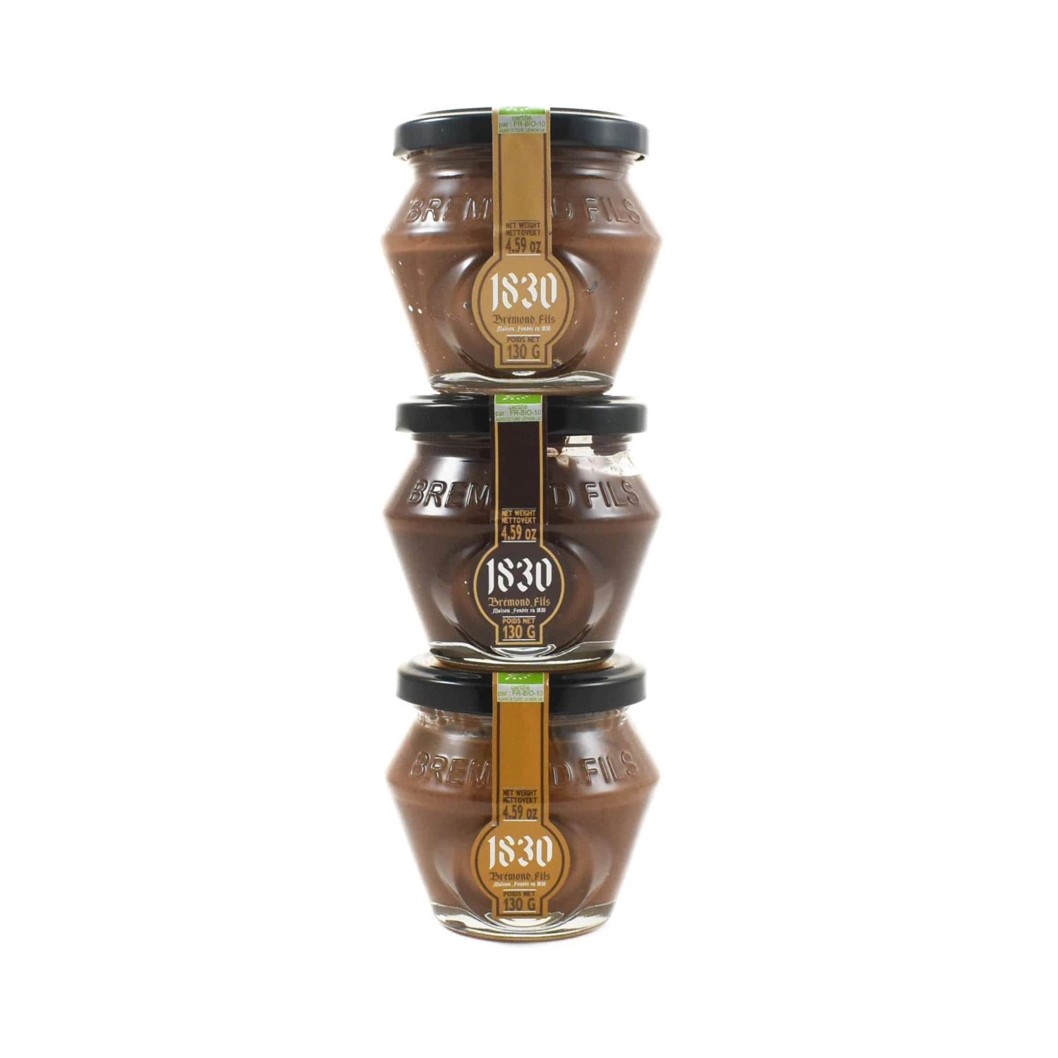 Maison Bremond X Sous Chef Trio Of Organic Cocoa Spreads, 130g 3 Maison Bremond X Sous Chef Trio Of Organic Cocoa Spreads, 130g