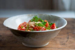 Small Yukishino Ramen Bowl -Best Kitchenware Shop yukishino ramen bowl stir fried eggs tomatoes bowl